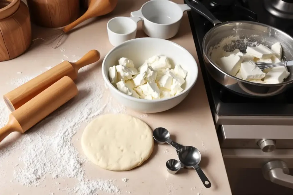  Different variations of cottage cheese flatbread on display.