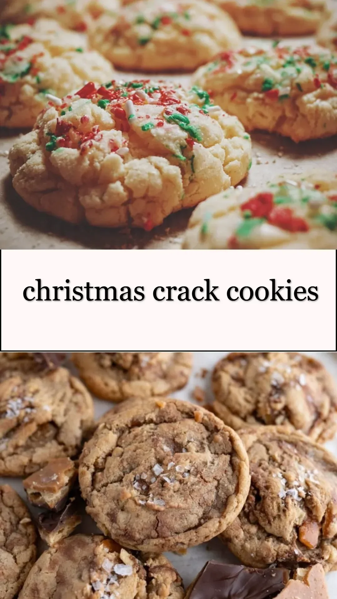 Delicious Christmas Crack Cookies arranged on a festive platter.
