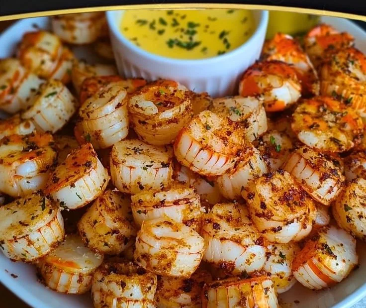 Delicious Crispy Crab Crunchies served on a plate with fresh herbs.