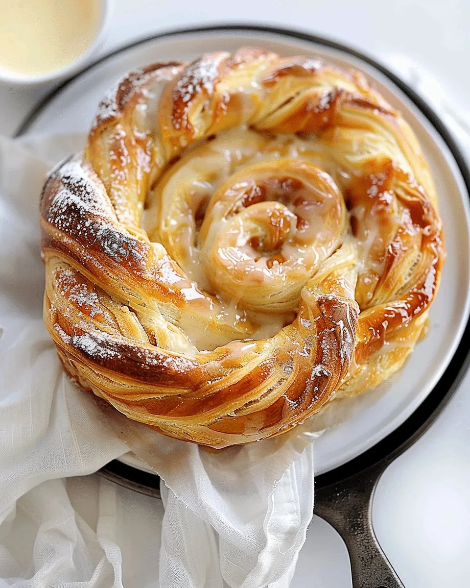 Orange Cardamom Breakfast Bread Twist