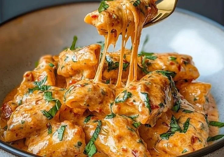 Creamy Tomato Garlic Pasta