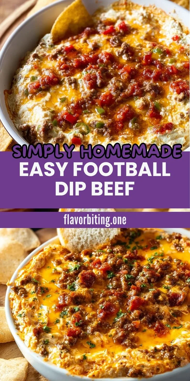 Easy Football Dip Beef