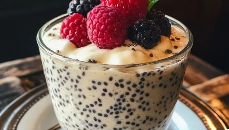 Easy Vanilla Chia Power Pudding