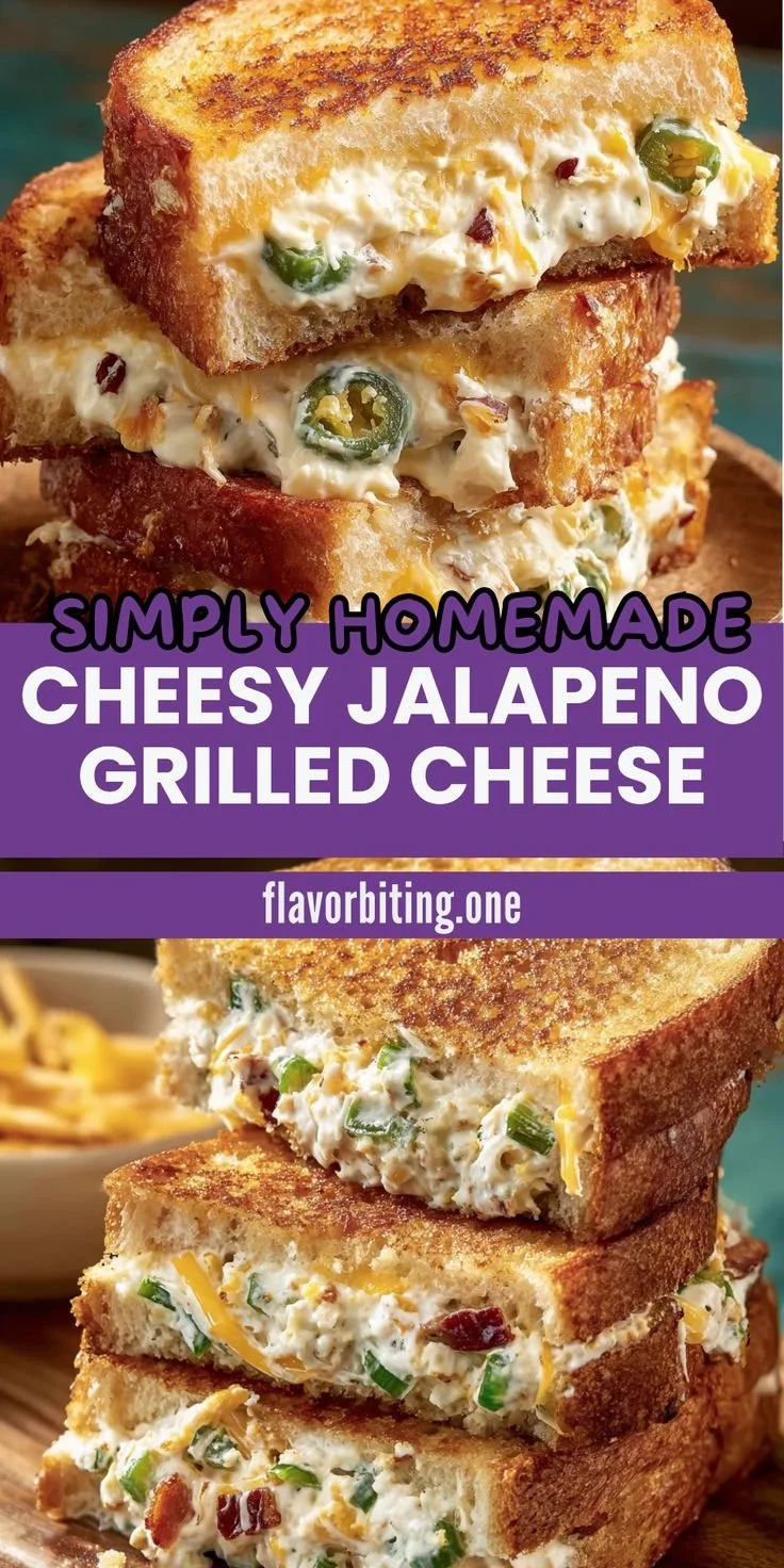 Spicy Jalapeno Popper Grilled Cheese